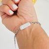 Rectangular Pearl • bracelet
