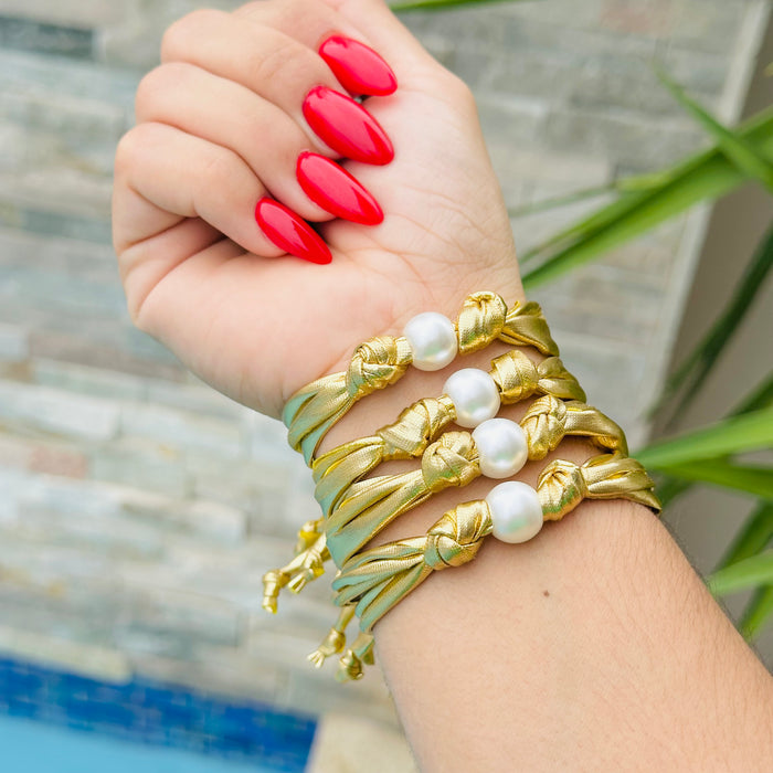 Gold • Lycra Bracelets