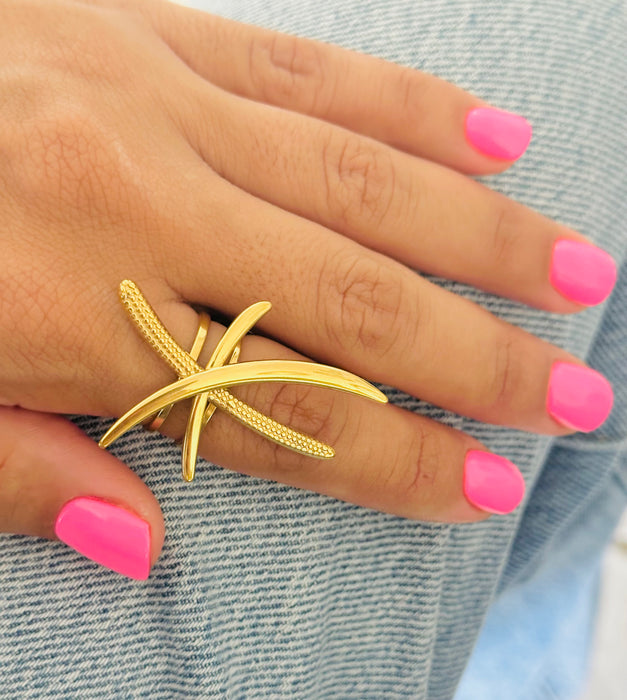 Aura Gold Ring • ajustable