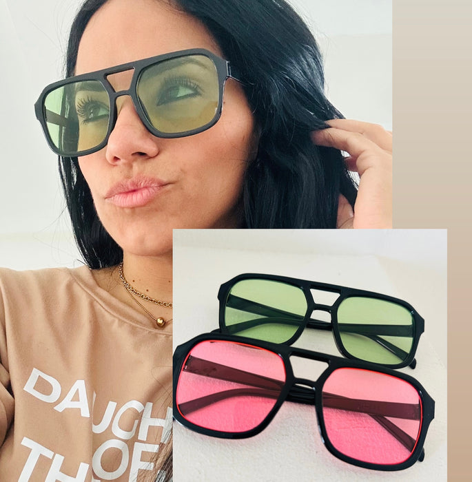Sunglasses • Green or Pink