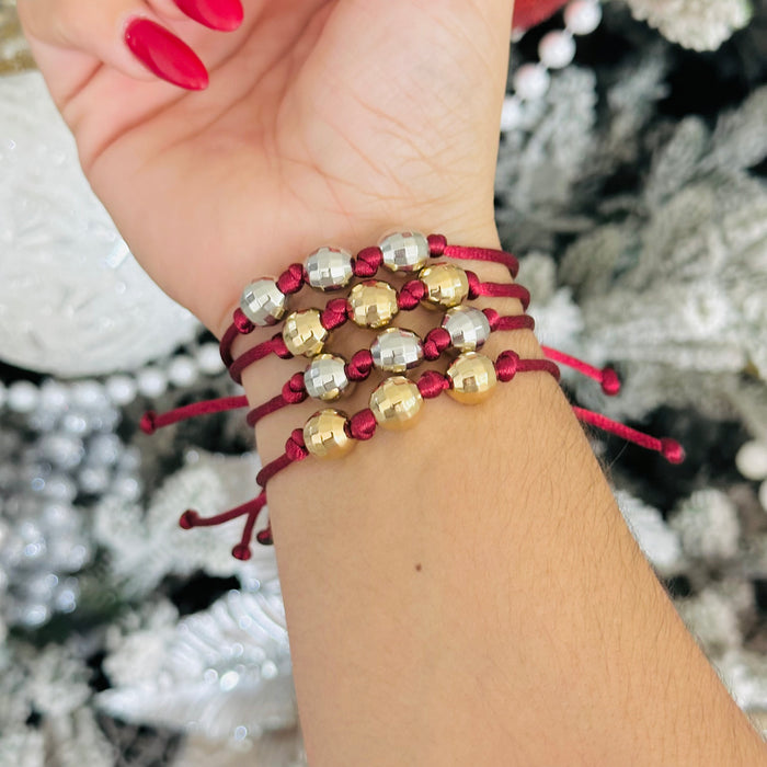 Burgundy Bracelet (son individuales)