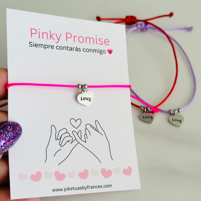 Love • bracelets • Pinky Promise