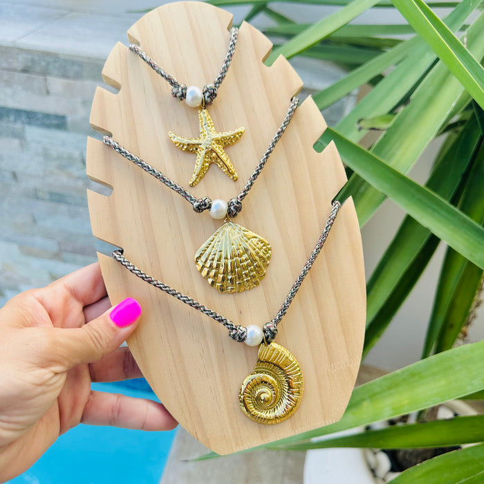 Big Ocean Charm • Collar ajustable