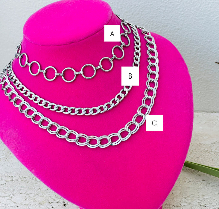 Silver Collars