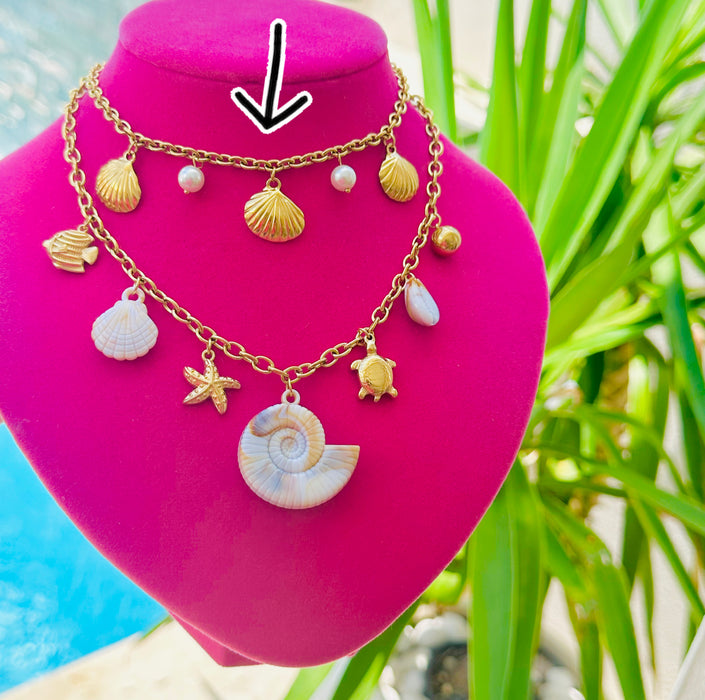 Choker Gold • Conchas