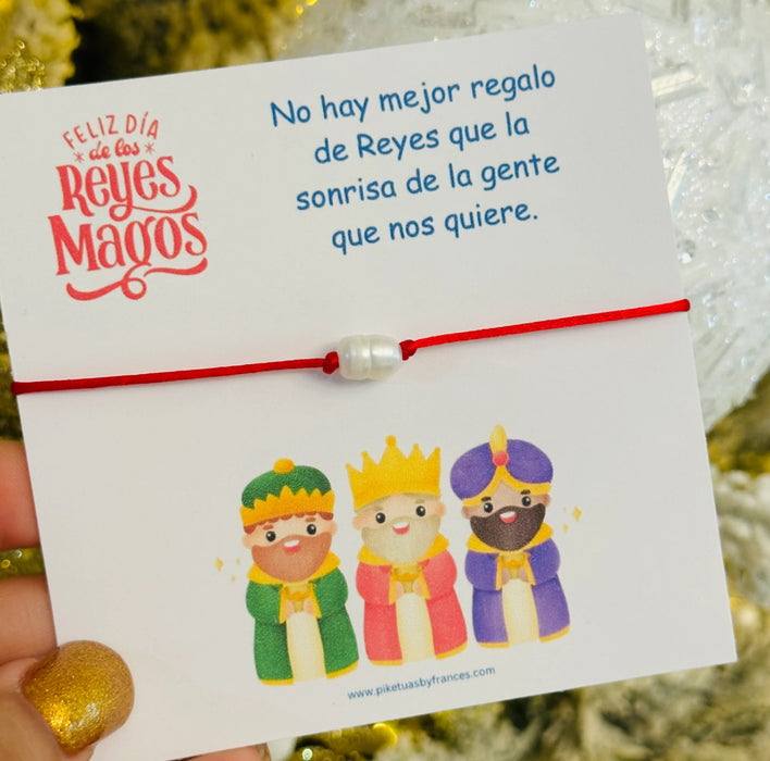 Reyes Magos • Tarjeta más pulsera