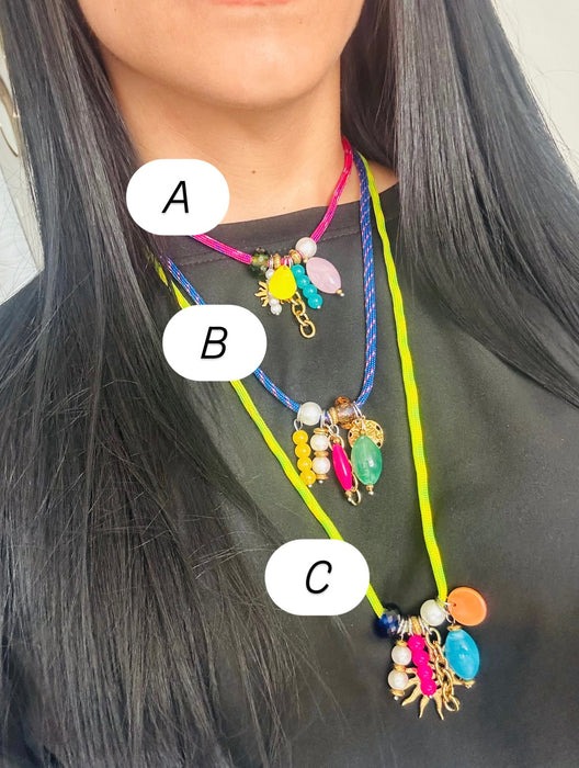 Tropical • Collars • ajustables• individuales