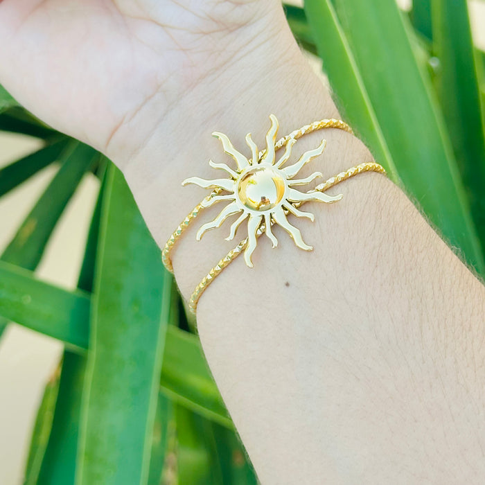 Sun Gold Bangle