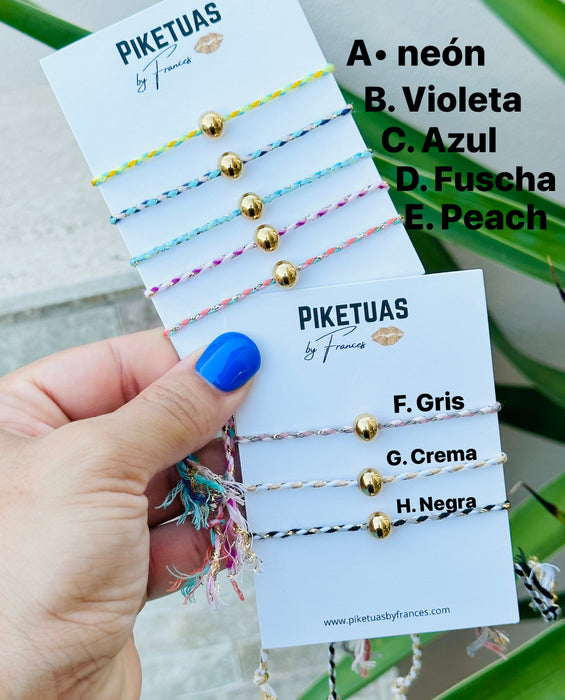 Bracelets • Hilo + Bola Oro