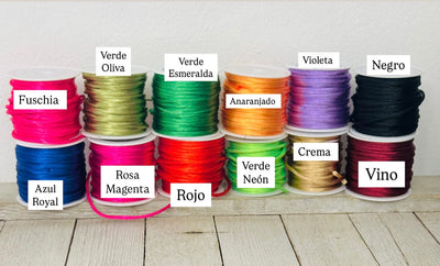 Circule Gold Bracelets • Son individuales • 12 colores de hilo a escoger