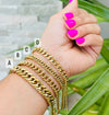 Bracelets • Cubanas Gold