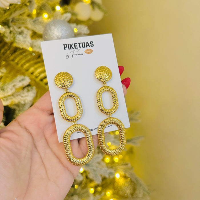 Fiesta • Gold Earring