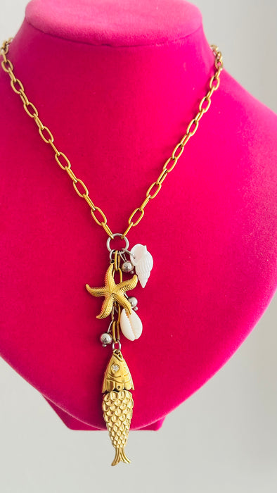 Fish • Long Collar • Doble Tone