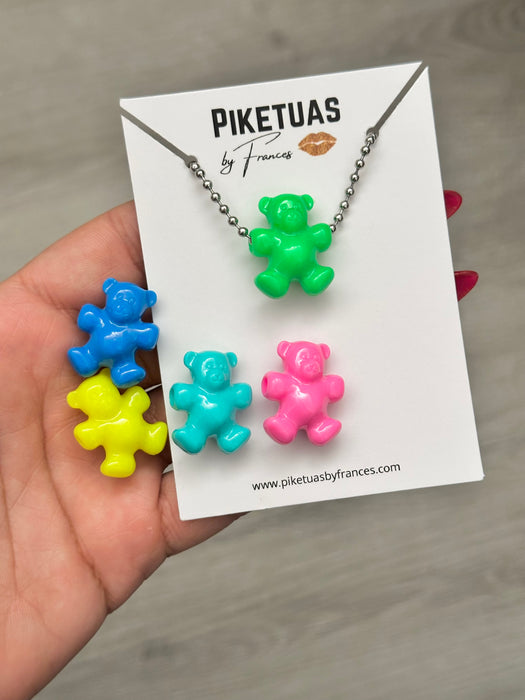 Ositos set • collar • cambia los ositos según te combinen