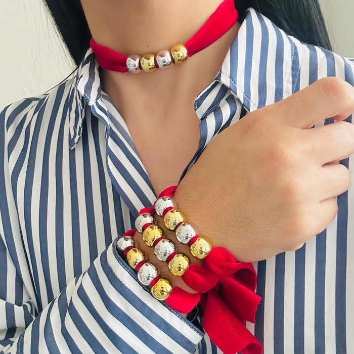 Velvet Red • Choker