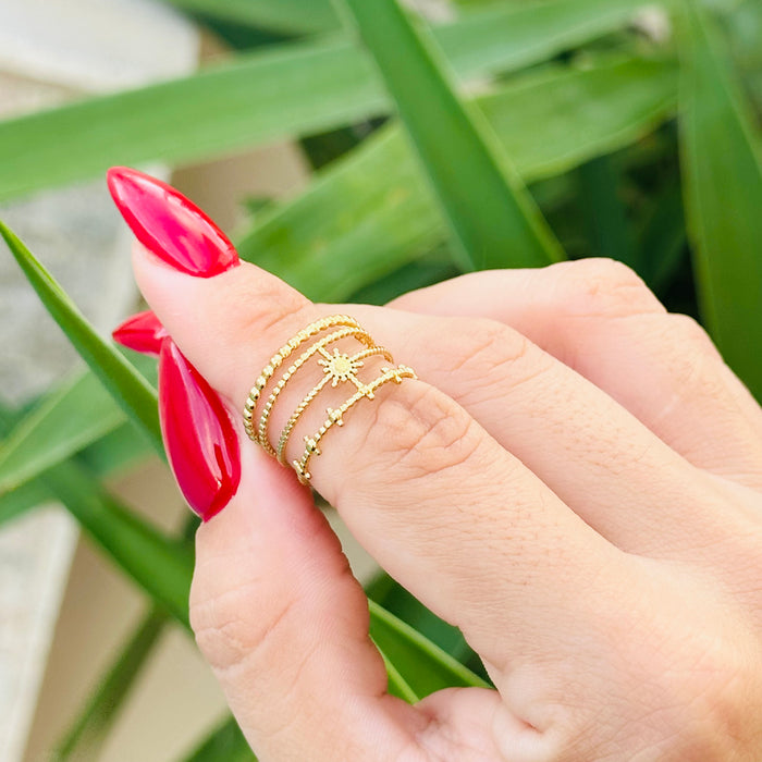 Jupiter Gold Ring • ajustable