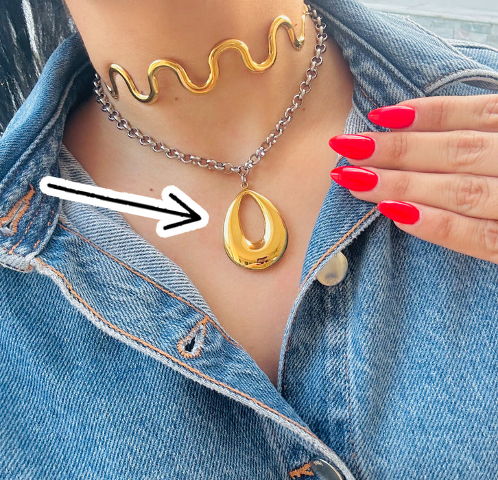 Doble Tono Collar