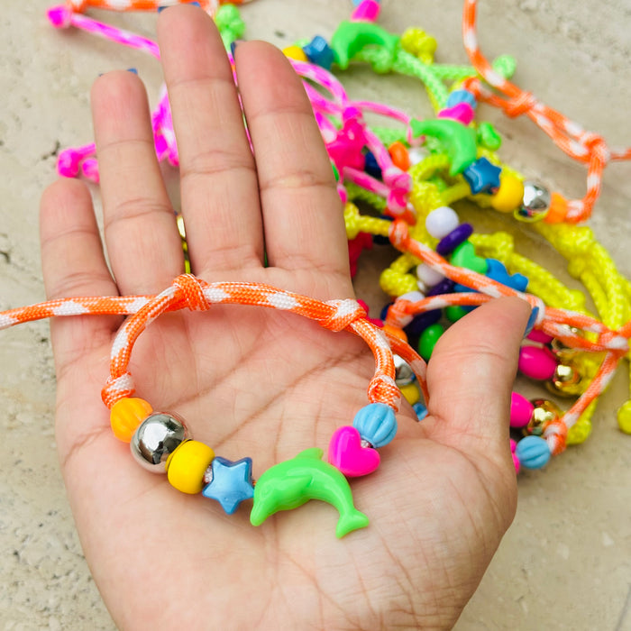 Ocean • bracelets • Orange