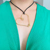Heart Gold or Silver collar