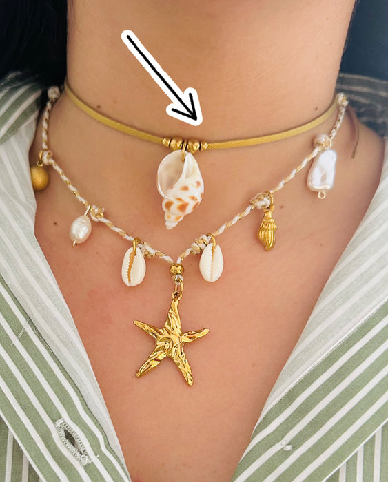 Choker Gold Caracol