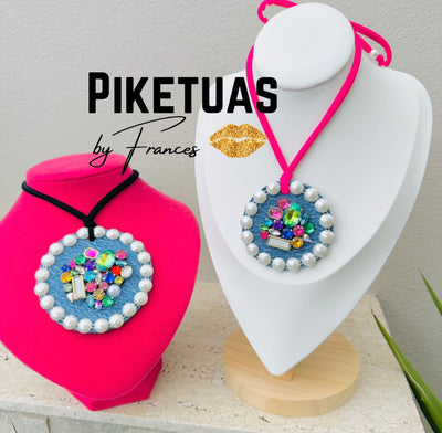 Confetti Medium Collar • El color del lycra lo puedes escoger