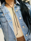 Leather Black + Silver • multiuso