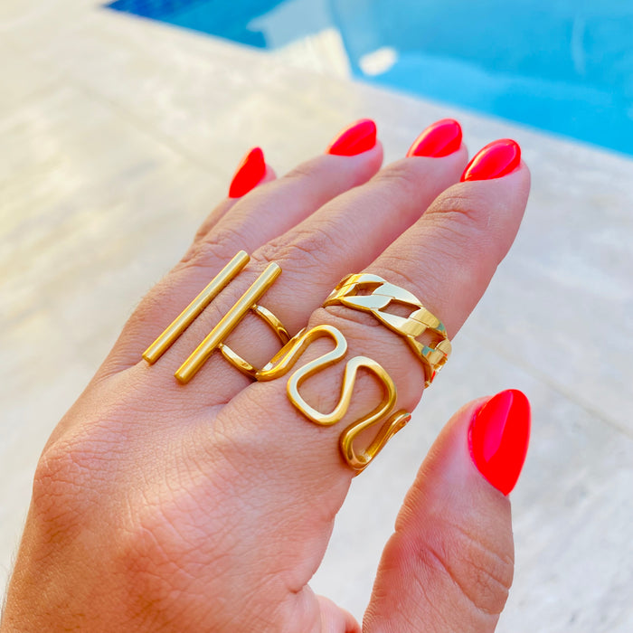 Chain Gold Ring