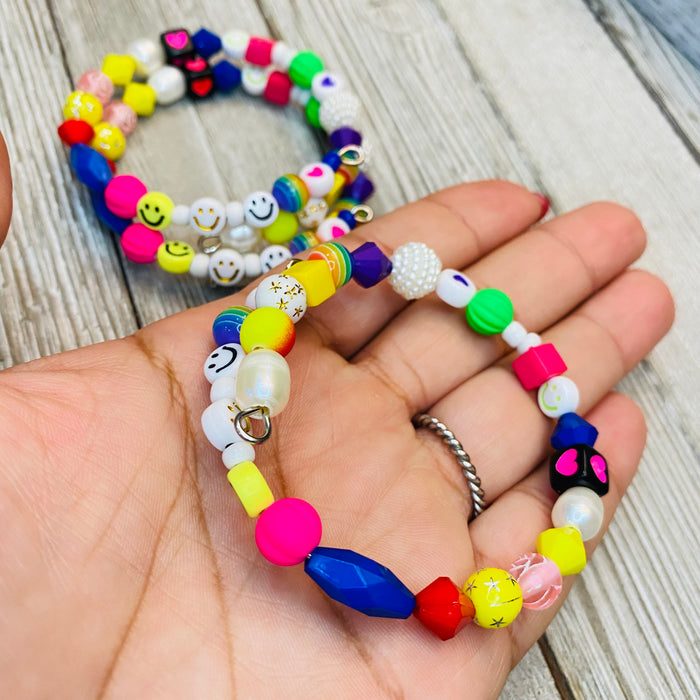 Colors Smile Bracelets - Wire
