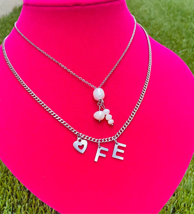 Silver + Pearls Chains