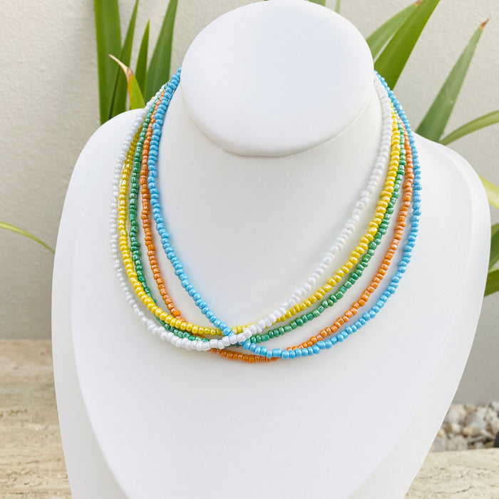 Bead Basic Collar - Pastel colors - Compra 2 y llévate el 3ro GRATIS