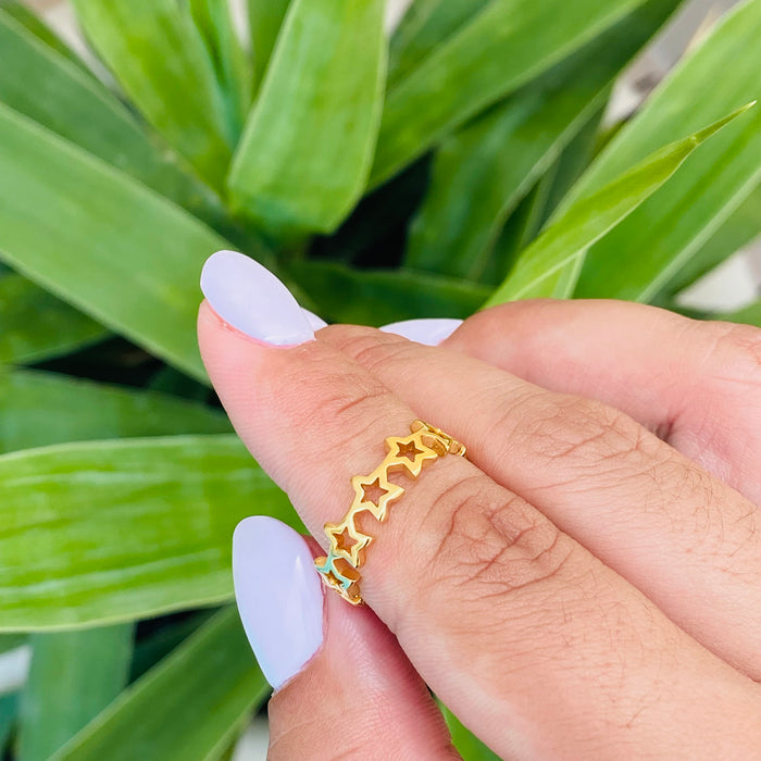 Star Ring Gold