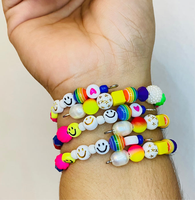 Colors Smile Bracelets - Wire