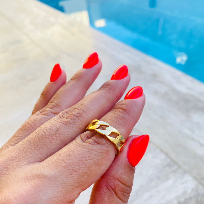 Chain Gold Ring